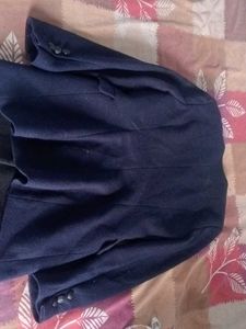 Classic Navy Blue Blazer