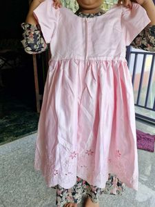 Beautiful Pink Girl Frock
