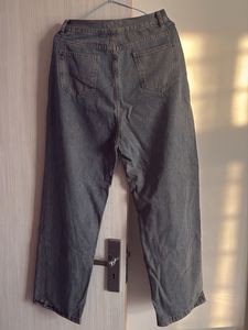 wash blue  Wide-Leg Denim Jeans