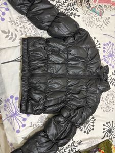 Cover story Black Puffer Jacket