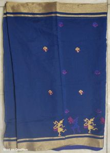 Elegant Blue Kanjivaram Saree