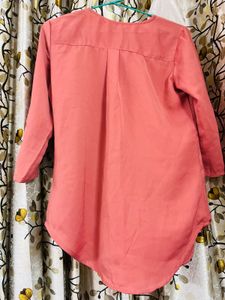 Forever Peach Pink Women’s Top SizeS