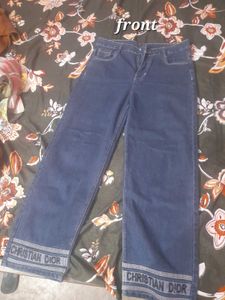 NAVY BLUE WIDE LEG JEANS 💙