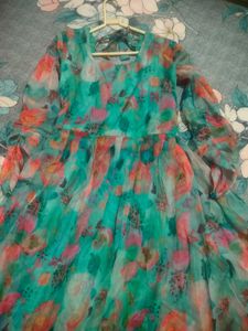 Floral Anarkali Kurta