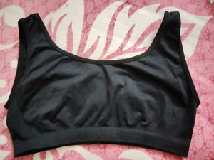 123.Comfortable Black Bra