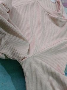Ribbed Long Sleeve Top