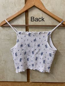 Floral Cami Crop Top