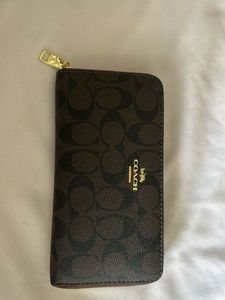 Coach Signature Monogram Wallet
