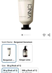 Vinci Botanicals Ginger Lime Hand Creme
