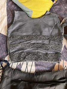 Sparkling Blouse &amp; Skirt Set