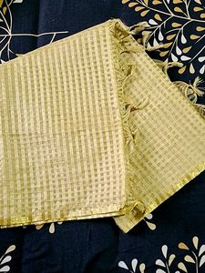 Elegant Gold Ethnic Dupatta