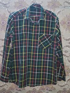 Classic Plaid Long Sleeve Shirt of 1