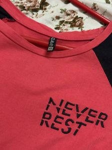AJILE Never Rest T-shirt
