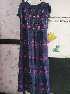 Floral Embroidered Dress