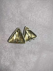 Golde Matt Finish Ear Studs