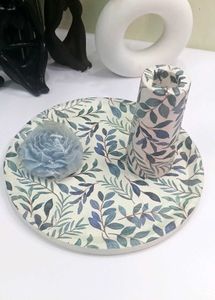 Decorative Tray and Vase Set