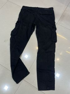 Men's Black Cargo Pants