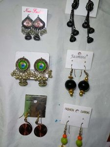 1⁵Ocoins each 🎊🎊 ethnic indo western earrings