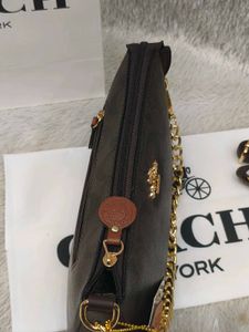 Coach Coffee Brown shoulder bag 🤎