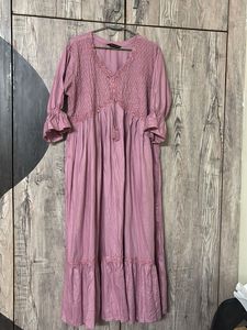 Beautiful Pink Ethnic Gown