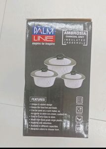 Palm Line Ambrosia 3pcs Insulated Casserole