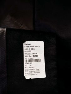 kids's Black Sherwani Jacket