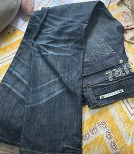 y2k playboy denim jeans        size S