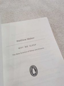Why We Sleep by Matthew Walker