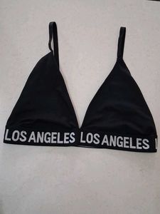 Black Los Angeles Bralette