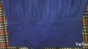 Elegant Black Kurta Set with Blue Salwar