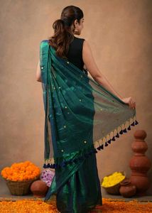 tissue star gini tassel pallu saree