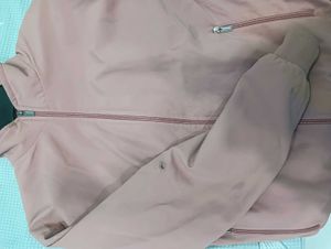 Dusty Rose Bomber Jacket