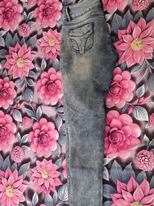 Stylish Ripped Blue Jeans