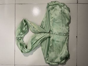 Satin halterneck top