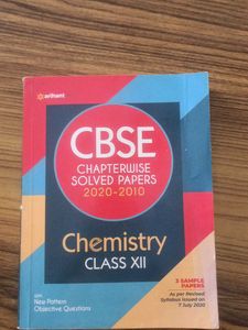 CBSE Chemistry Class XII Solved Papers