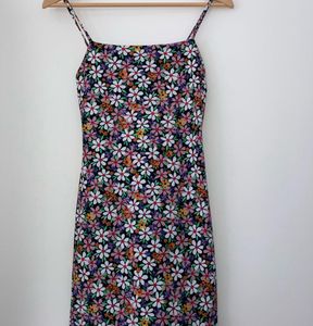 Zara Floral Printed Mini Dress