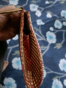 Designer New With Tag Bridal Clutch