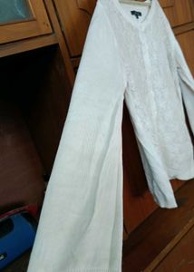 Chic White Lace Cardigan