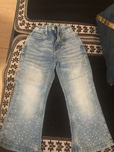 Embellished jeans 3-5 year