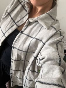 🖤Checked Overshirt Jacket🖤