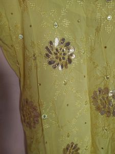 Lemon Yellow Stitch Plazo With Kurti 🌸