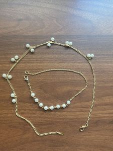combo set of necklace and bracelet