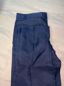 Men's Dark Blue blazer With Tie 3pis
