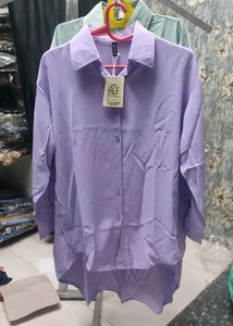 Lavender Tunic Shirt