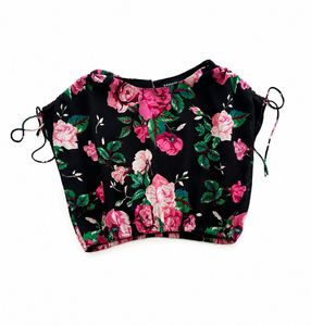 Floral Print cropped Top