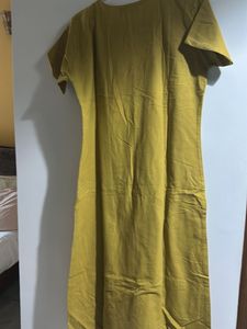 Mustard Yellow Ethnic Kurta