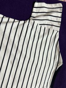 Lee Cooper Striped Graphic Tee