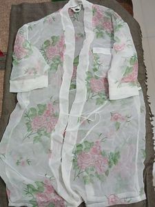 Floral Sheer Shrug