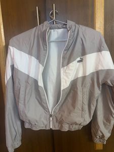 Cropped Puma Grey Jacket