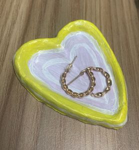 Handmade Heart Trinket Dish
